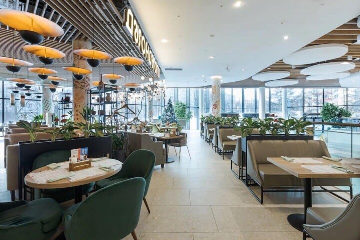 Интерьер ресторана Джонджоли