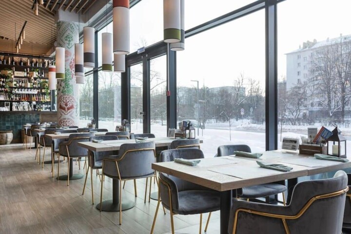 Интерьер ресторана Джонджоли