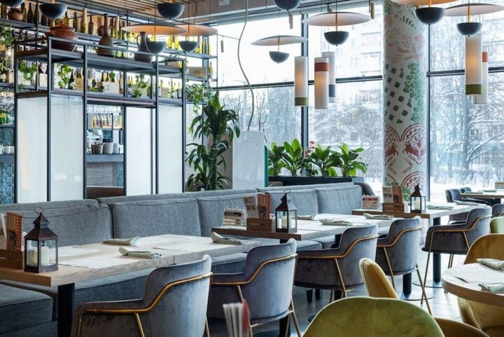 Интерьер ресторана Джонджоли