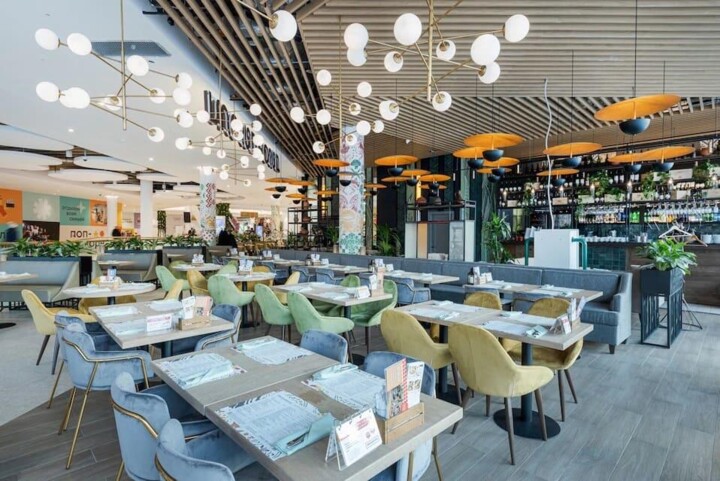 Интерьер ресторана Джонджоли