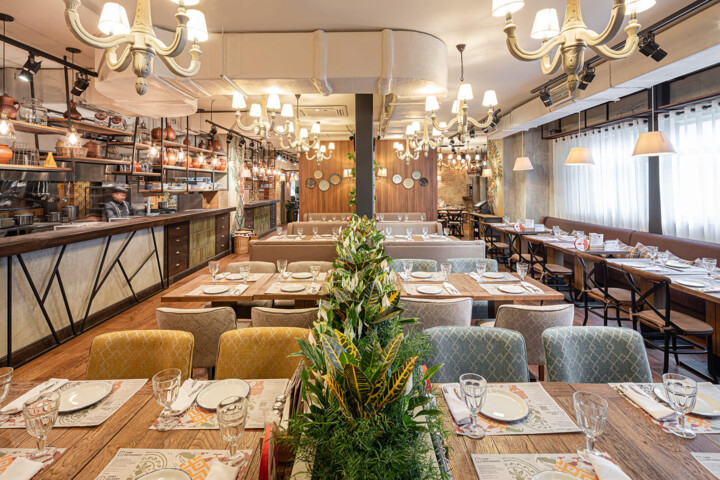 Интерьер ресторана Джонджоли