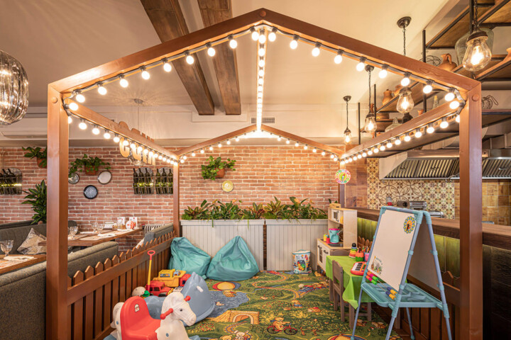 Интерьер ресторана Джонджоли