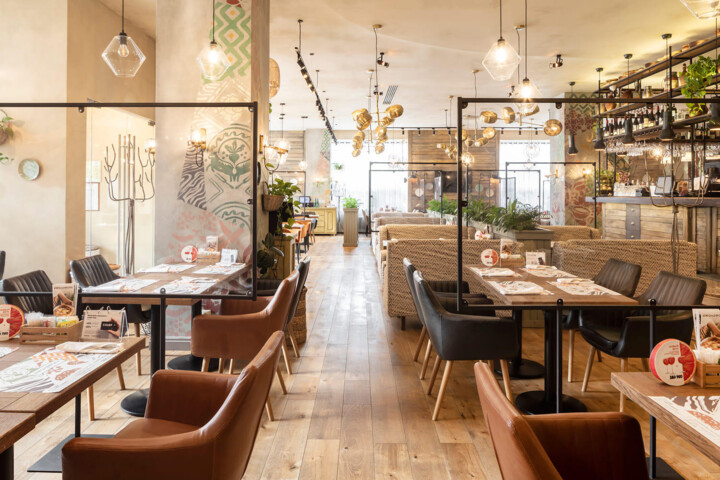 Интерьер ресторана Джонджоли