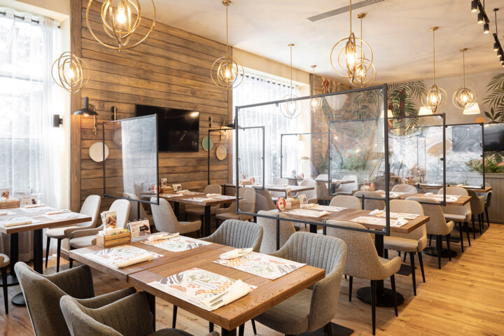 Интерьер ресторана Джонджоли