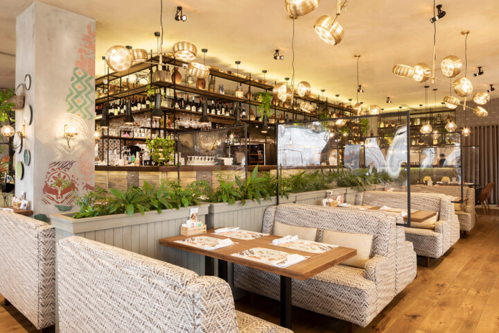 Интерьер ресторана Джонджоли