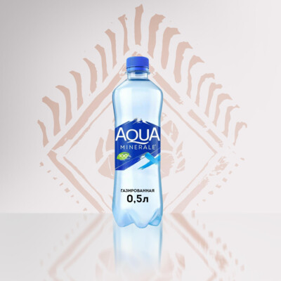 Минеральная вода - Aqua Minerale с газом [AT]