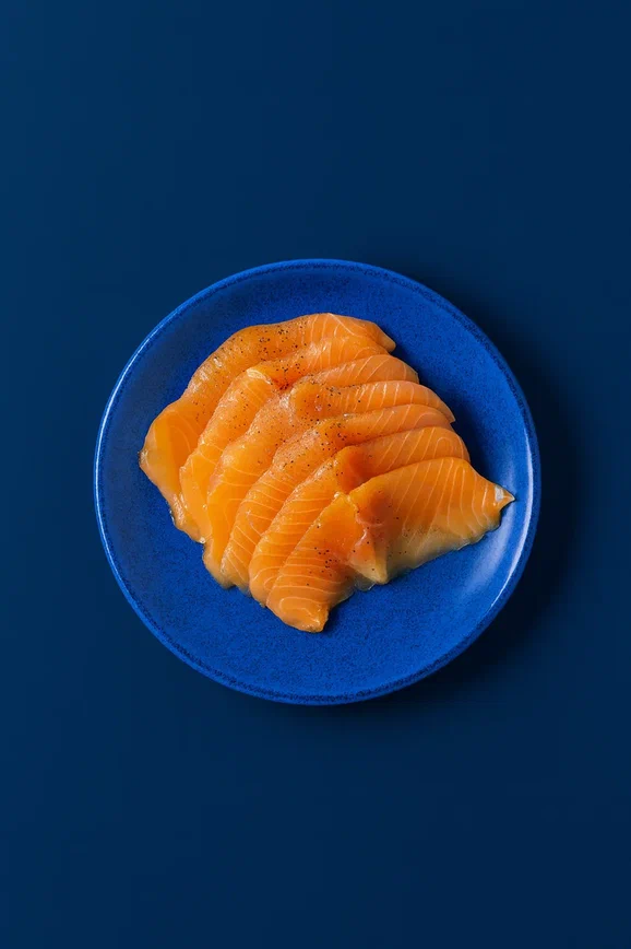 Филе лосося слабой соли