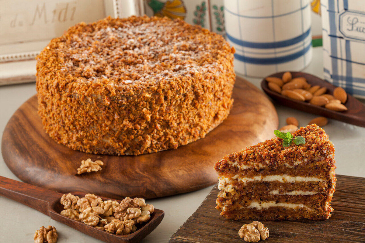 Морковный торт 1,7