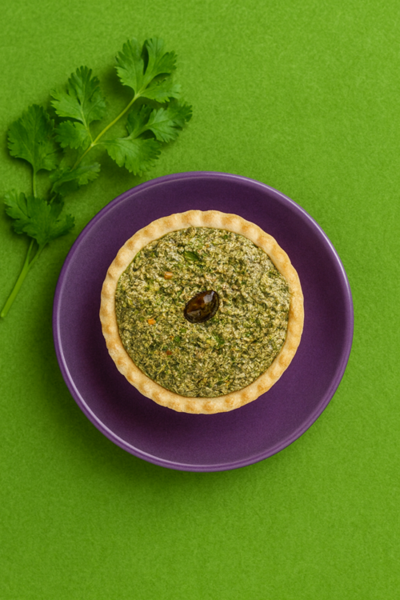 Тарталетки с пхали из шпината (6 шт)