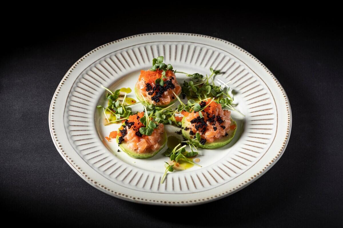 Тартар из лосося