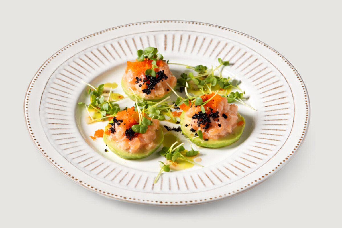 Тартар из лосося