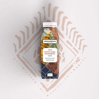 Домашний лимонад Тархун-Крыжовник-Киви