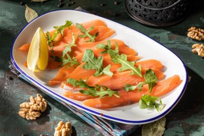 Филе лосося слабой соли